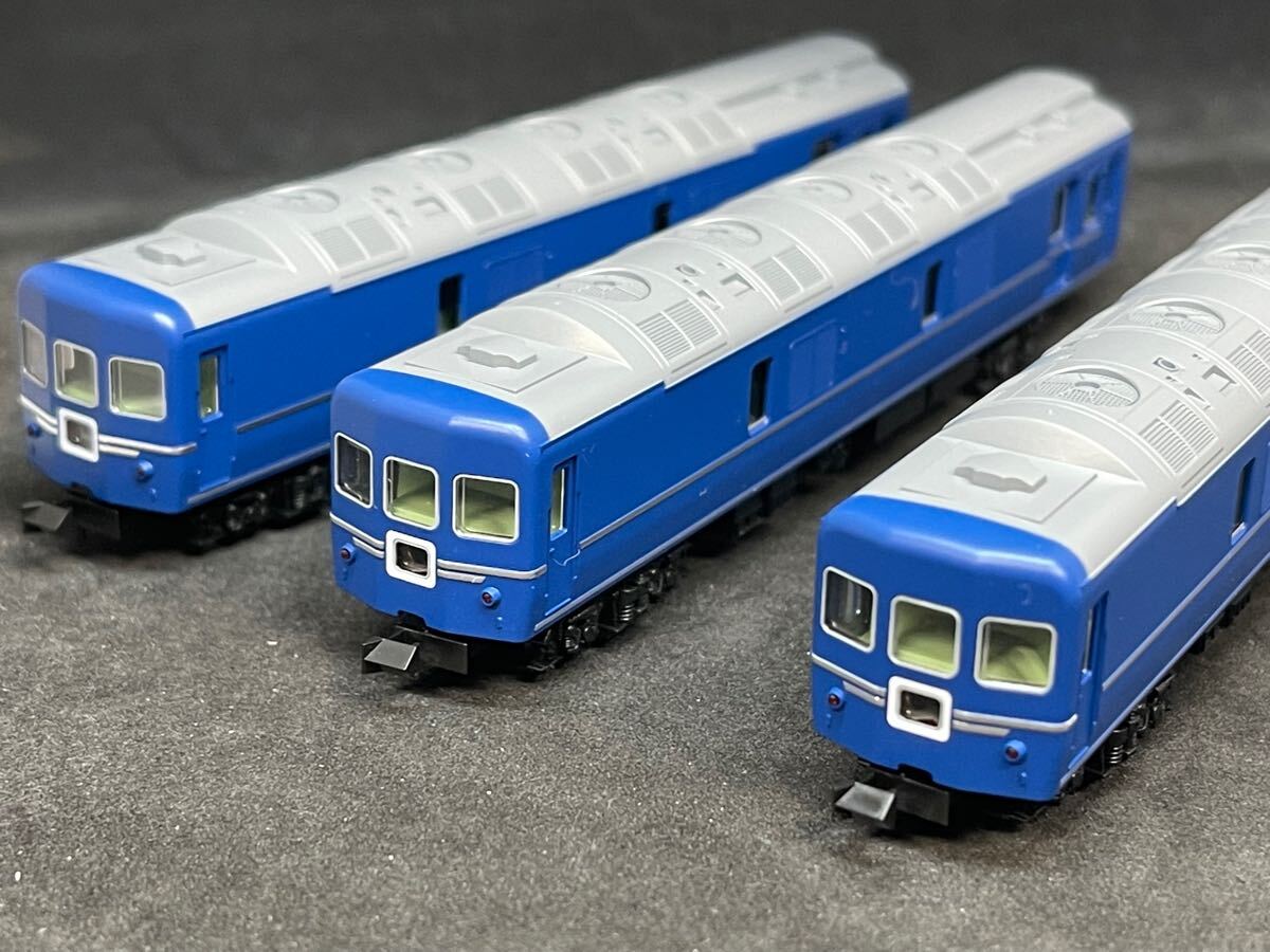 送料無料 新品 ばらし TOMIX トミックス TOMIX 9540 国鉄客車 カニ24-0形(後期型・銀帯)(T) より 車両本体×3 98845 24系 ゆうづる 交換用