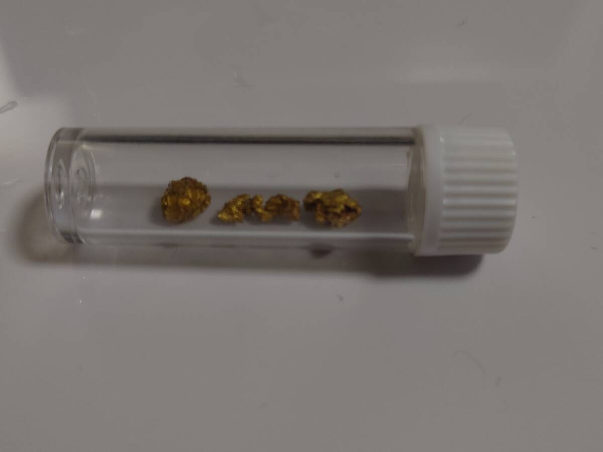オーストラリア ビクトリア州 自然金 砂金 砂金 5粒 1.464g 自然金 天然砂金 オーストラリア ビクトリア州