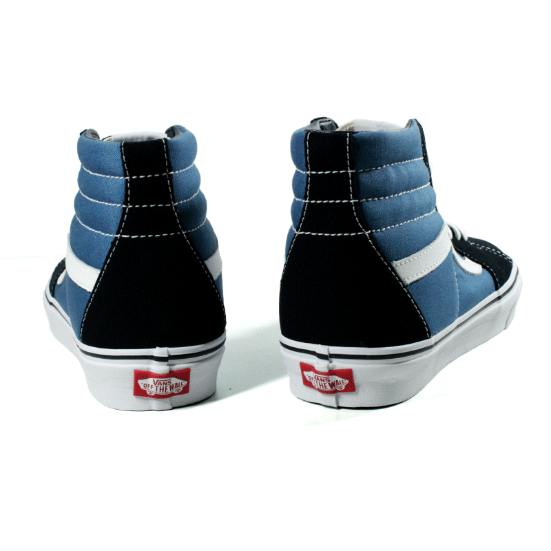 VANS OFF THE WALL ハイカットスニーカー ブラック - メルカリ