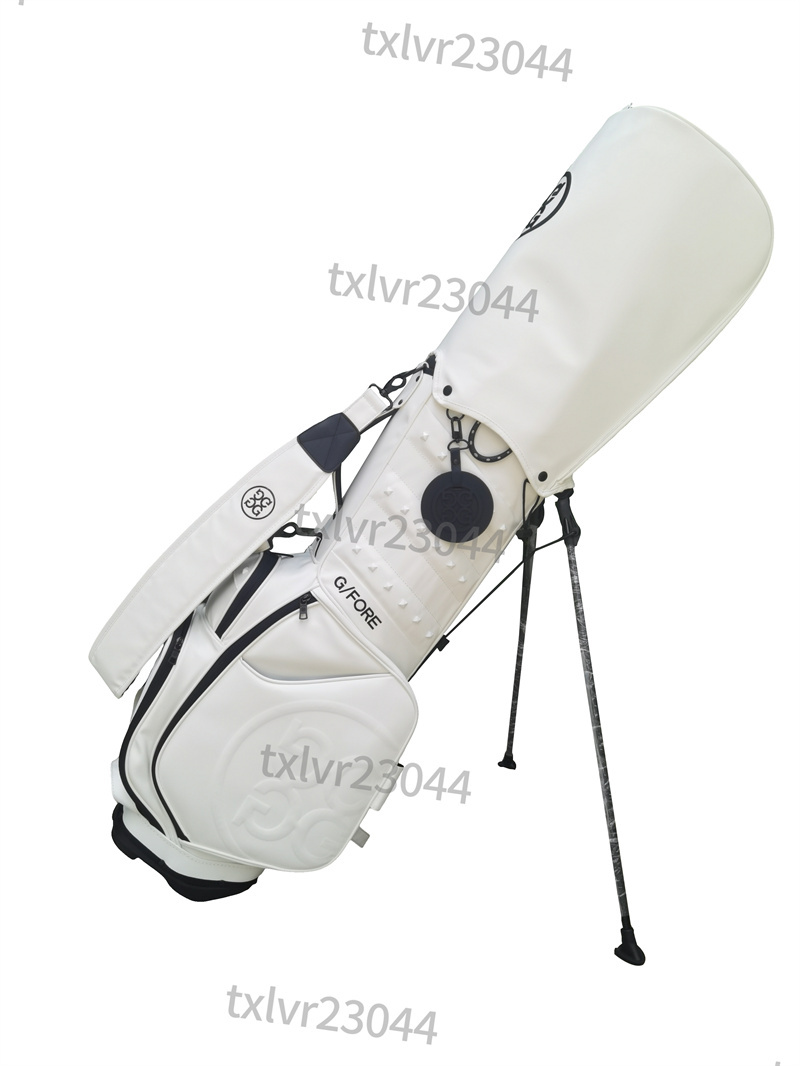 SALE ゴルフ G/Fore ジーフォア キャディバッグ　スタンドバッ　9型，PU，4kg　white ●TV003