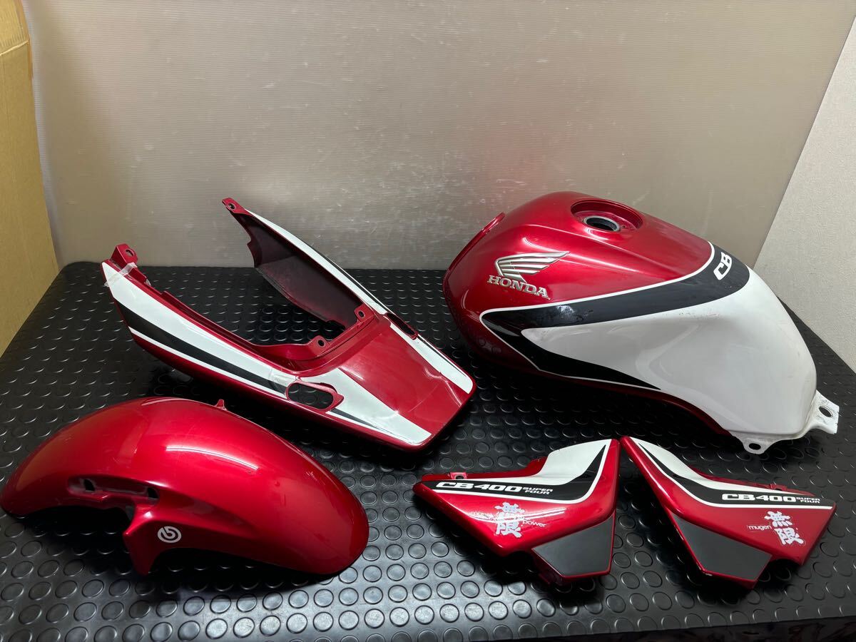 ベビーグッズも大集合 cb400sf nc42 タンクサイドカバーテールカウル パーツ