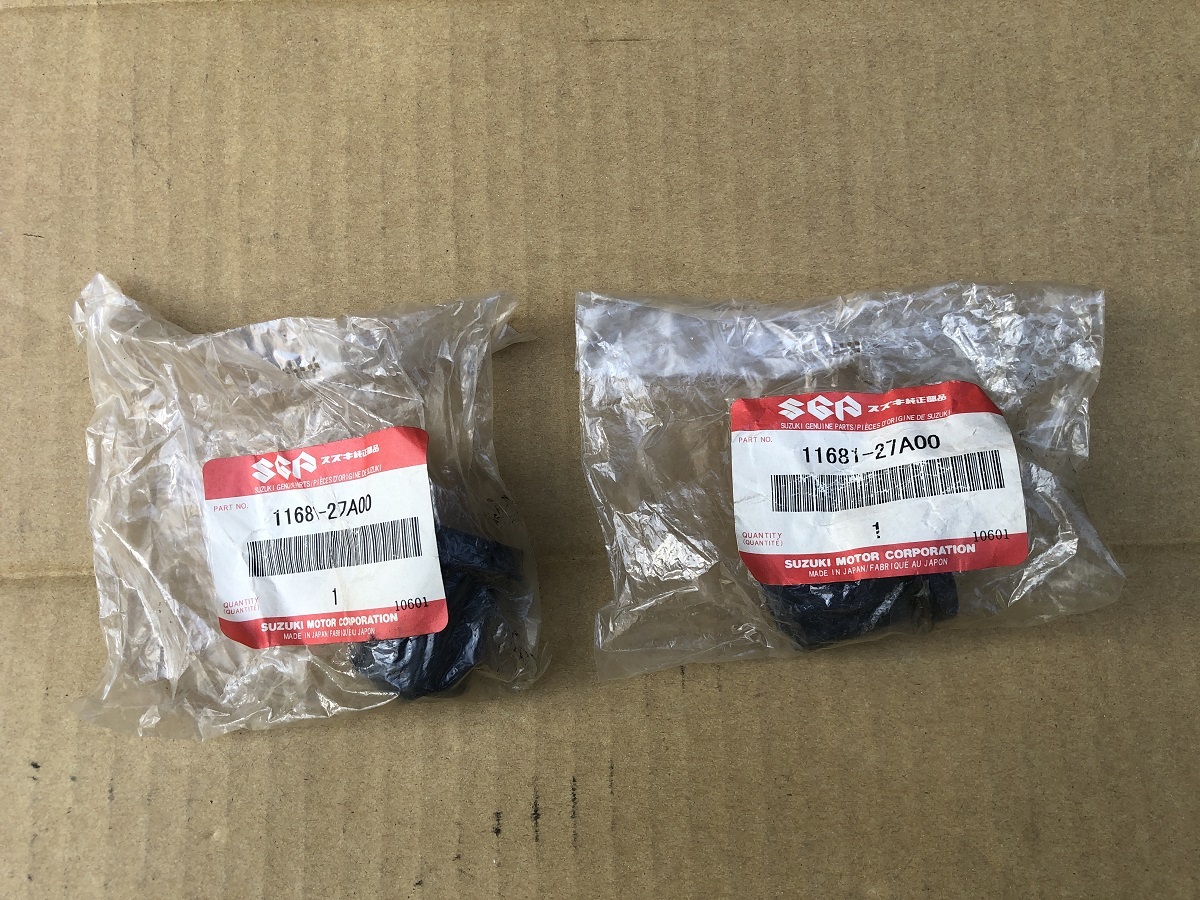 未使用 未開封 絶版 廃番 販売終了 スズキ 純正部品 GSX-R1100 GV73A GSX-R750 等々 エンジンマウントブッシュ 2個 11681-27A00_画像1