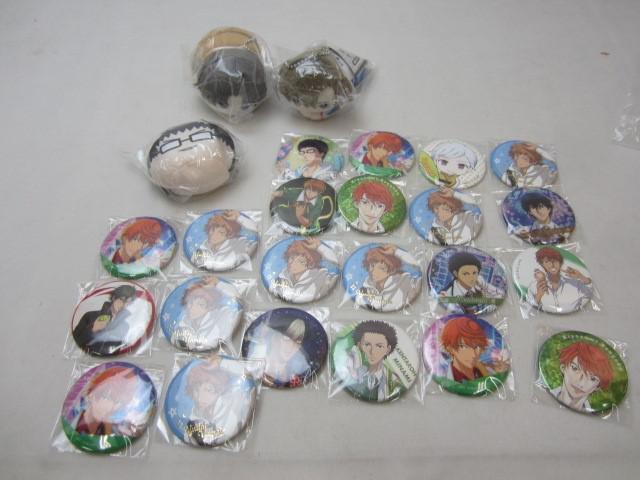 【同梱可】中古品 アニメ テニスの王子様 手塚国光 千石清純 他 マスコット 缶バッジ 等 グッズセット
