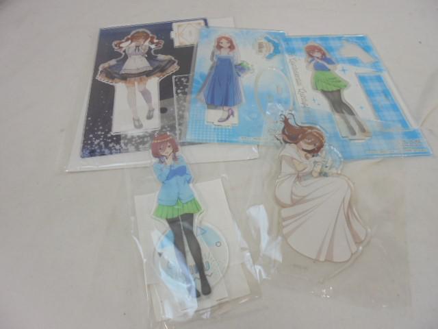 【同梱可】良品 アニメ 五等分の花嫁 中野三玖のみ アクスタ 横浜アリーナ 他 5点 グッズセット
