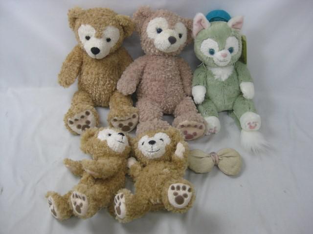 【同梱可】中古品 ディズニー ダッフィー シェリーメイ ジェラトーニ ぬいぐるみ Sサイズ 等グッズセット