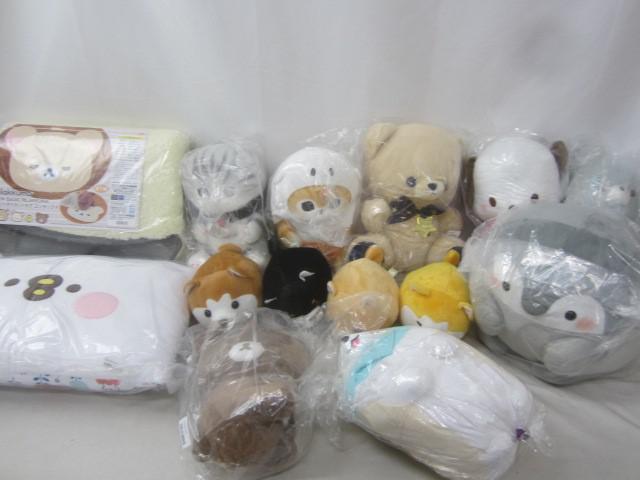 【まとめ売り 中古品】 ホビー コウペンちゃん コリラックマ 他 ぬいぐるみ クッション 等グッズセット