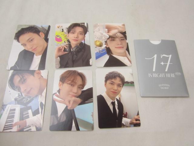 同梱可】中古品 韓流 SEVENTEEN トレカ 26枚 IS RIHGT HERE