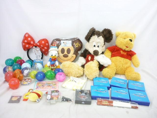 【同梱可】中古品 ディズニー ミッキー ドナルド プーさん スターウォーズ 他 ぬいぐるみ カチューシャ 等グッズセッ