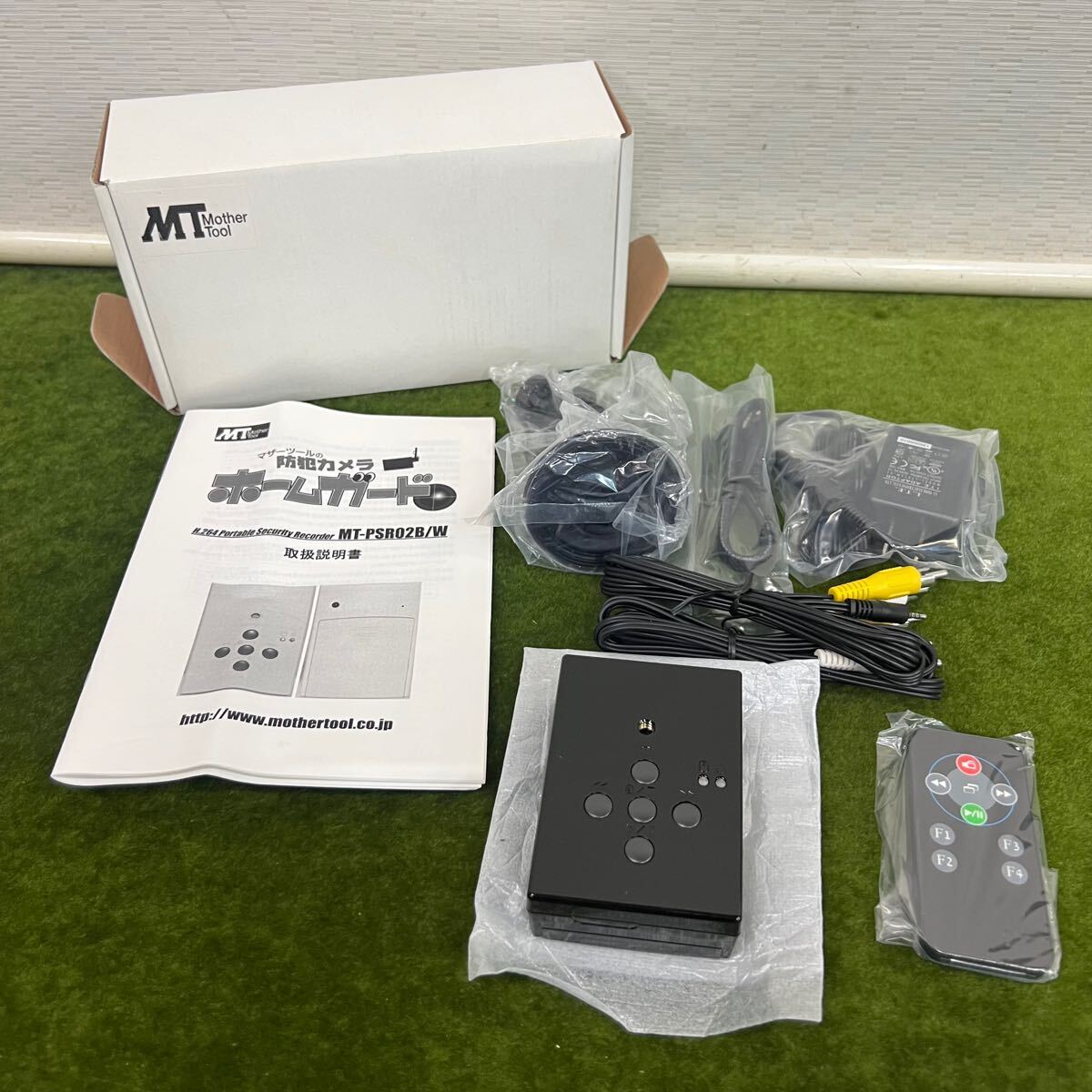 ★☆通電のみ確認 Mother Tool/マザーツール 防犯カメラ ホームガード MT-PSR02B/W カメラ/防犯