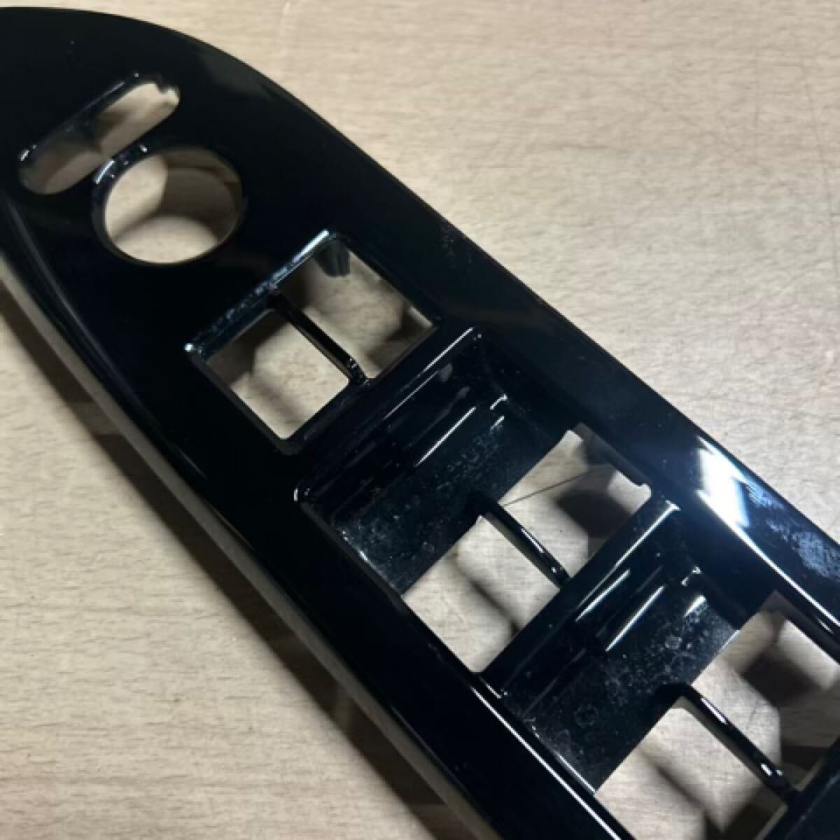 ホンダ　NーBOX JF3 JF4 純正 インテリアパネル インパネ 運(yùn)転席 パワーウィンドウスイッチ　カバー　 ピアノブラック