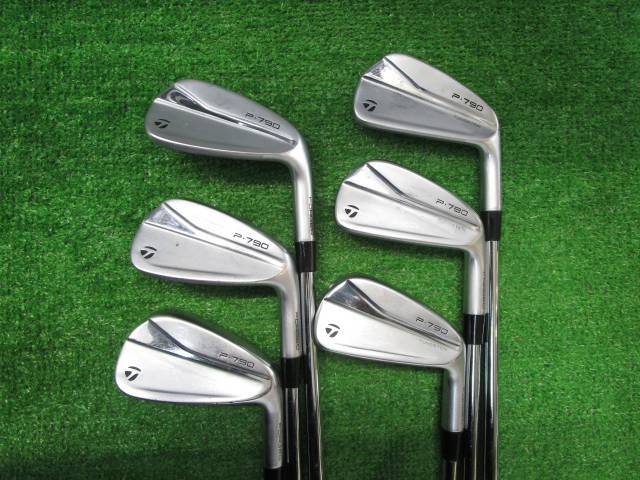 GK三好◆673【リシャフト品】 【狙い目 アイアンセット】テーラーメイド P790 2021◆RIFLE PROJECT X◆6.5（X）◆5-9?P 6本セット◆