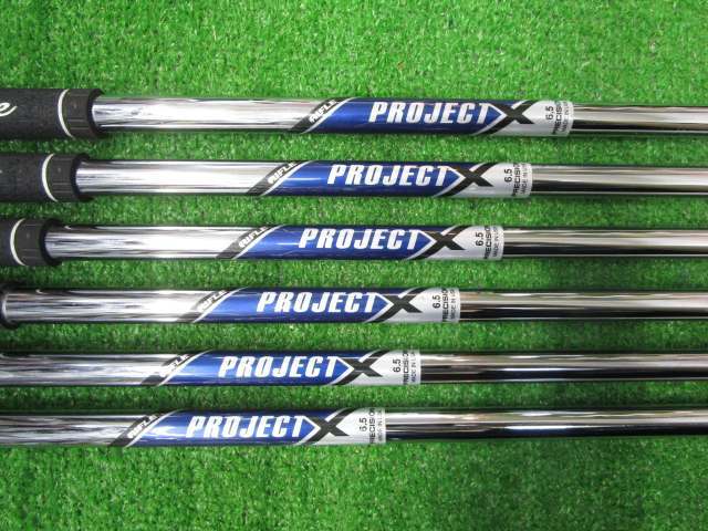 GK三好◆673【リシャフト品】 【狙い目 アイアンセット】テーラーメイド P790 2021◆RIFLE PROJECT X◆6.5（X）◆5-9?P 6本セット◆