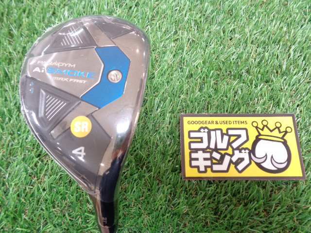 GK栄三越■ 新品152 【値下げ】キャロウェイ◆PARADYM Ai SMOKE MAX FAST UT◆TENSEI 40 for CW◆日本仕様◆SR◆21度◆4H◆パラダイム