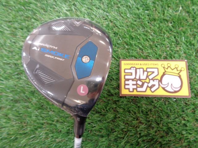 GK栄三越■ 新品515 【値下げ】キャロウェイ◆PARADYM Ai SMOKE MAX FAST◆ELDIO40 for Callaway◆日本仕様◆L◆22度◆FW◆7W