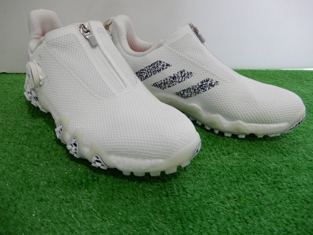 GK栄三越■ 638 【値下げ】【新品】アディダス◆コードカオスBOA◆IF1044◆ホワイトネイビー◆23.0ｃｍ◆レディース◆シューズ◆人気