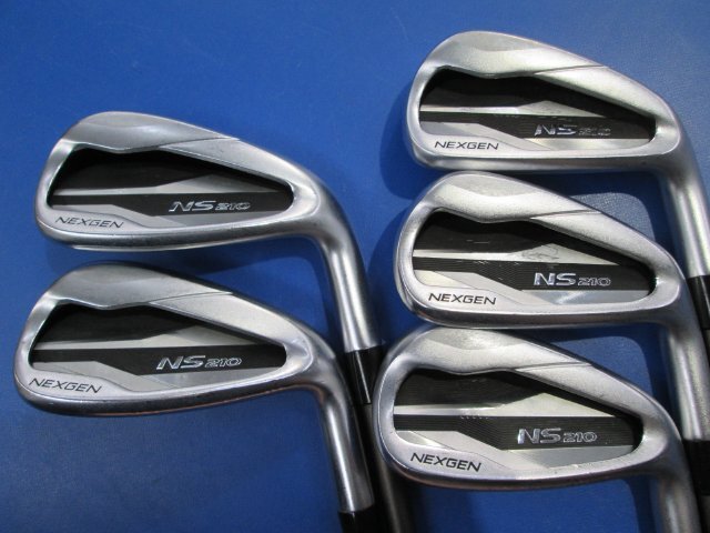 GK三好◆ 682 ゴルフパートナー◆NEXGEN NS210◆ネクスジェン◆EI-F NS210-I◆5本セット◆6-9?Ｐ◆寛容性と直進(jìn)性◆