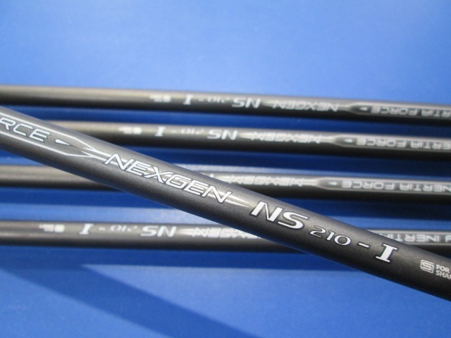 GK三好◆ 682 ゴルフパートナー◆NEXGEN NS210◆ネクスジェン◆EI-F NS210-I◆5本セット◆6-9?Ｐ◆寛容性と直進(jìn)性◆