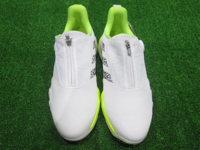 GK鈴鹿☆ 新品126 【値下げしました】【29.0】アディダス★コードカオス22 ボア★IF1042★スパイクレス ゴルフシューズ★ホワイト系★