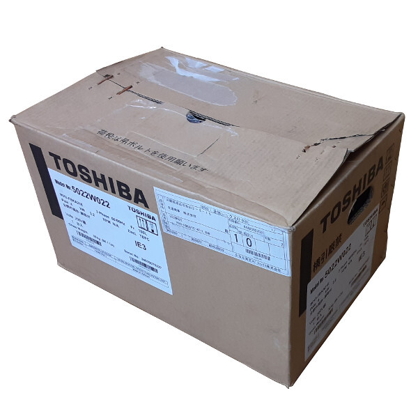 【訳あり処分品】東芝 IKH3-FBKA21E-4P-2.2KW 200V 三相モーター 屋内 全閉外扇形 脚取付 プレミアムゴールドモートル 【個人宅配送不可】