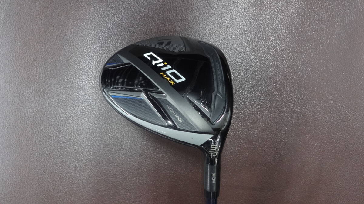 中古★税込★日本仕様　テーラーメイド　Qi10　MAX　フェアウェイウッド　#5　19°　ディアマナブルー　TM50　R　※ヘッドカバー無し