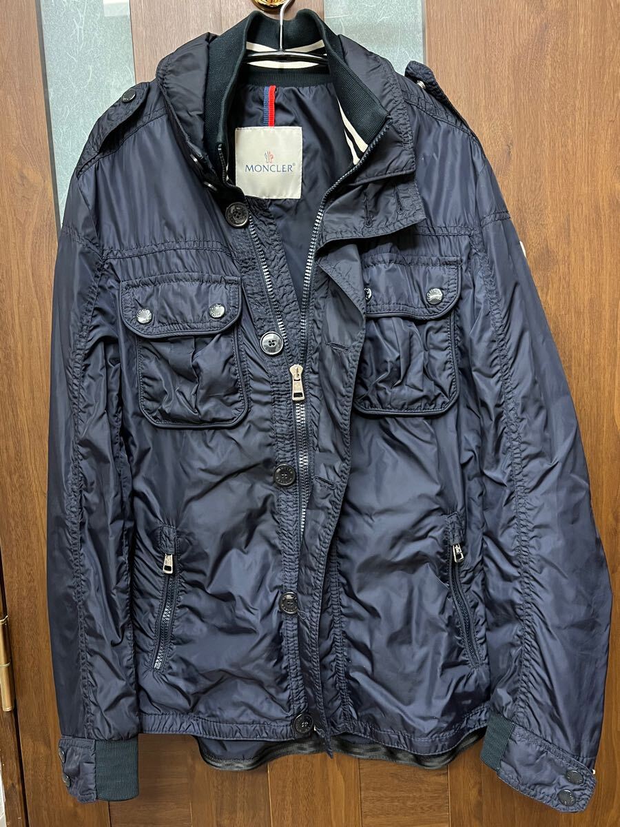モンクレール　MATE　M65　サイズ1 ネイビー　Monclerマテ ナイロン