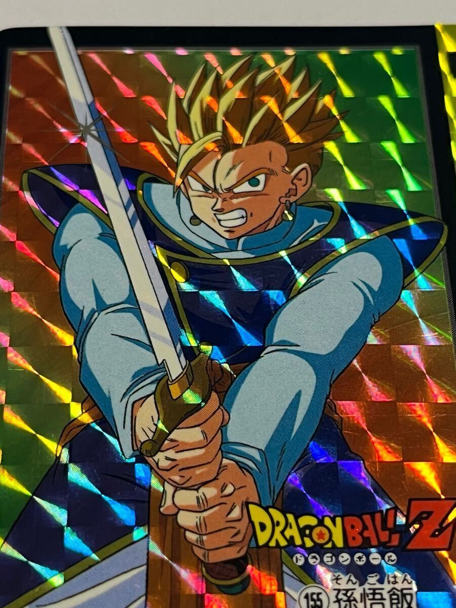 ドラゴンボールカードダス　本弾　155　孫悟飯　未剥がし 完全未剥がし品 ドラゴンボールZ カードダス 本弾 No.155 孫悟飯