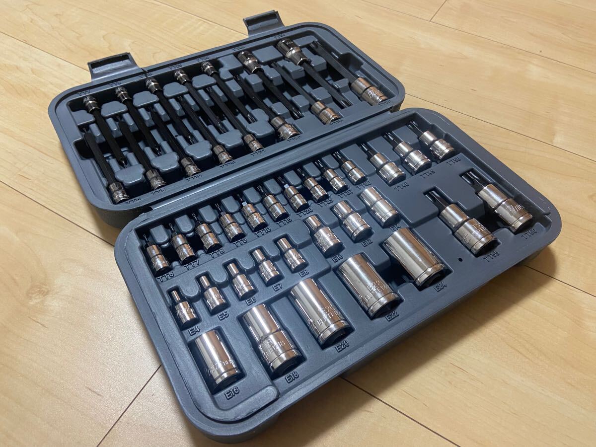 スナップオン snap-on ブルーポイント トルクスビットソケット スナップオン snap-on ブルーポイント トルクスビットソケット
