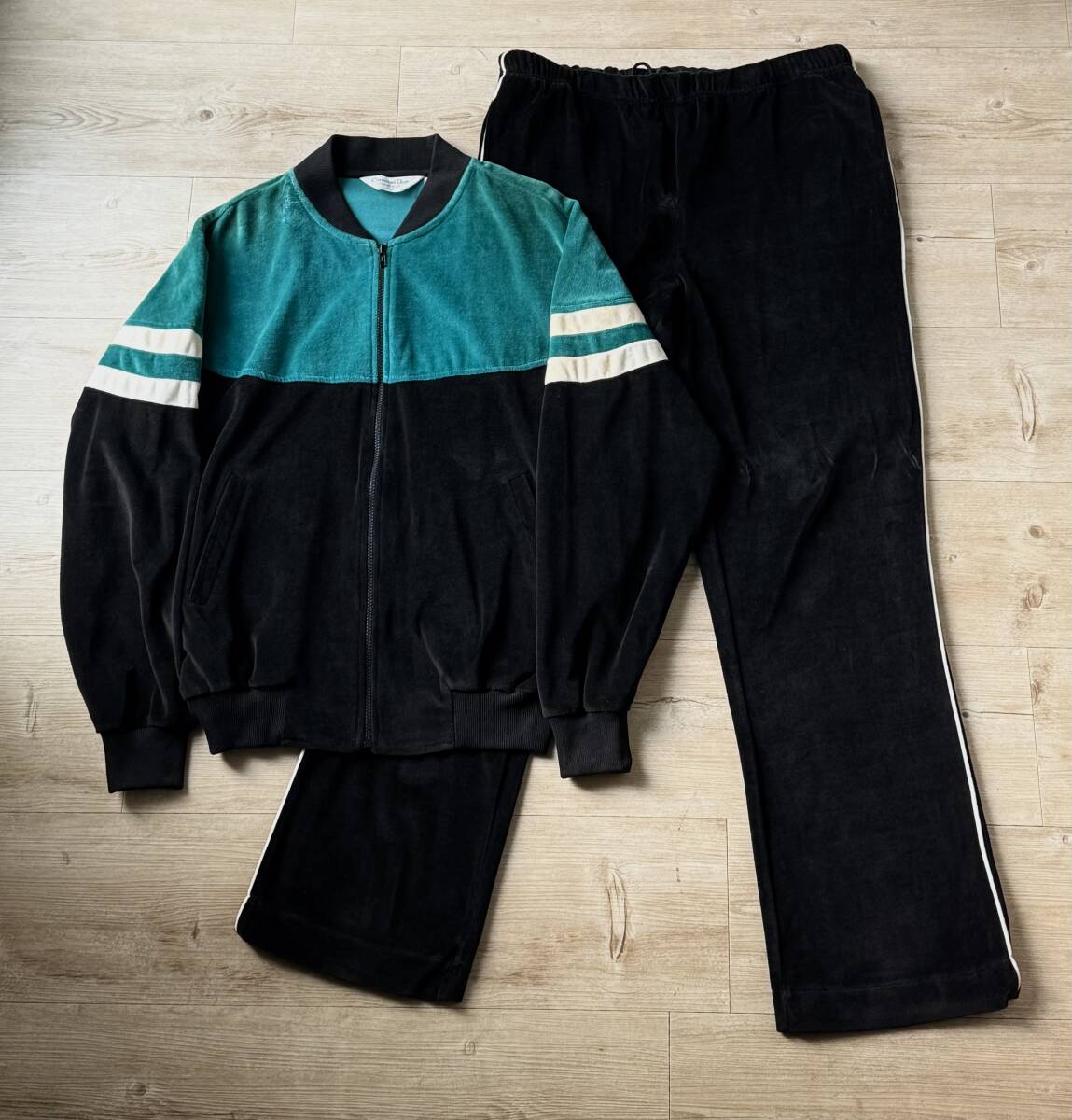 Old Christian Dior Monsieur Lサイズ ベロア セットアップ Old Christian Dior Monsieur Lサイズ ベロア セットアップ