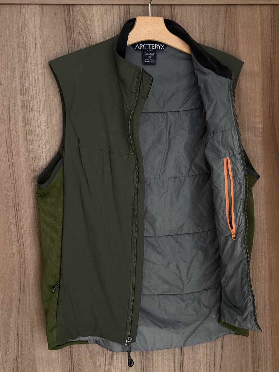 ARC`TERYX Atom SL vest Sサイズ アークテリクス アトムSL ARC`TERYX Atom SL vest Sサイズ アークテリクス アトムSL