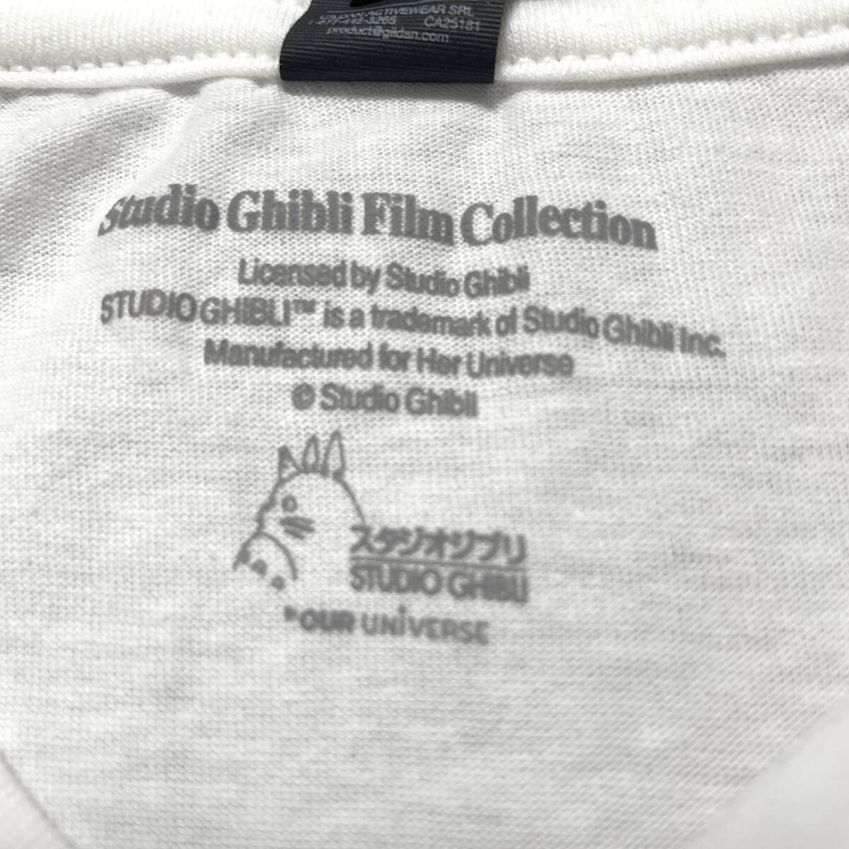 未使用品 海外版 公式 スタジオジブリ Tシャツ もののけ姫 サン 未使用品 海外版 公式 スタジオジブリ Tシャツ もののけ姫 サン