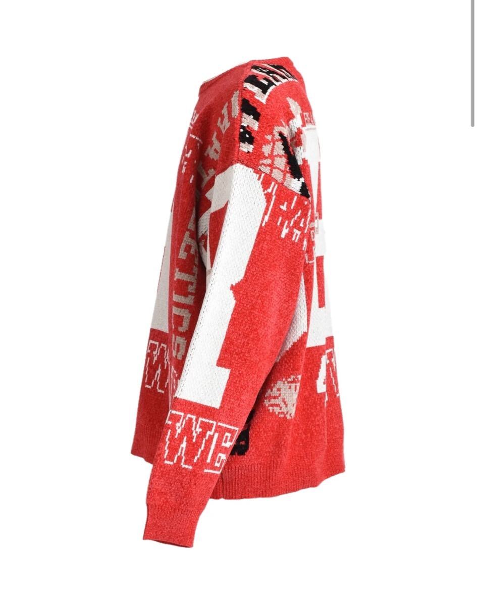 新品 BREATH44 WEAR MOLE KNIT / RED BADHOP セーター ニットNuBiAn_画像3