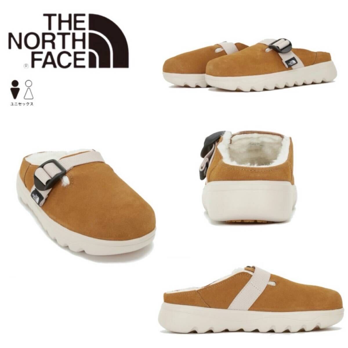 ザ ノースフェイス ミュール NS93P72 靴 ブーツ ダウンブーツ キャメル 28.0cm ユニセックス THE NORTH FACE BUCKLE MULE 新品