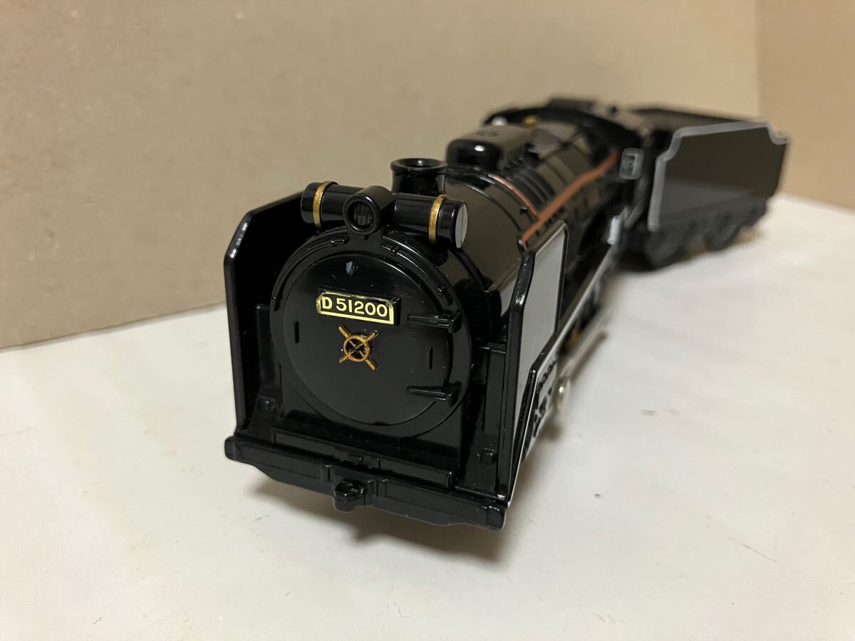 プラレール】ライト付 D51 200号機蒸気機関車 機関車のみ 訳あり プラレール】ライト付 D51 200号機蒸気機関車 機関車のみ 訳あり