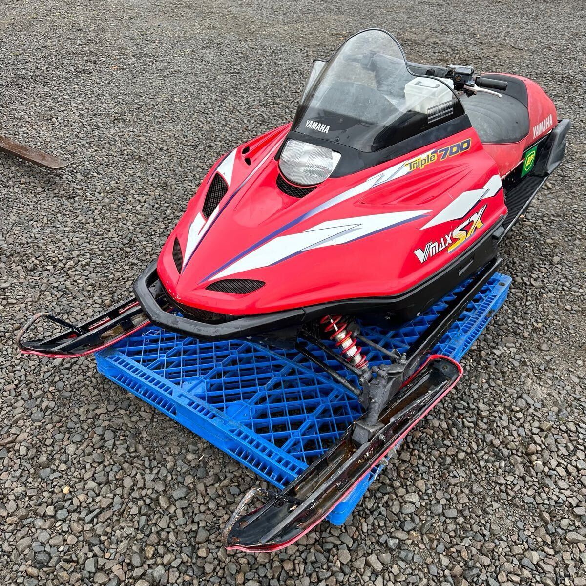 ☆道東発☆バック付☆YAMAHA VmaxSX Triple700 スノーモービル ☆道東発☆バック付☆YAMAHA VmaxSX Triple700 スノーモービル
