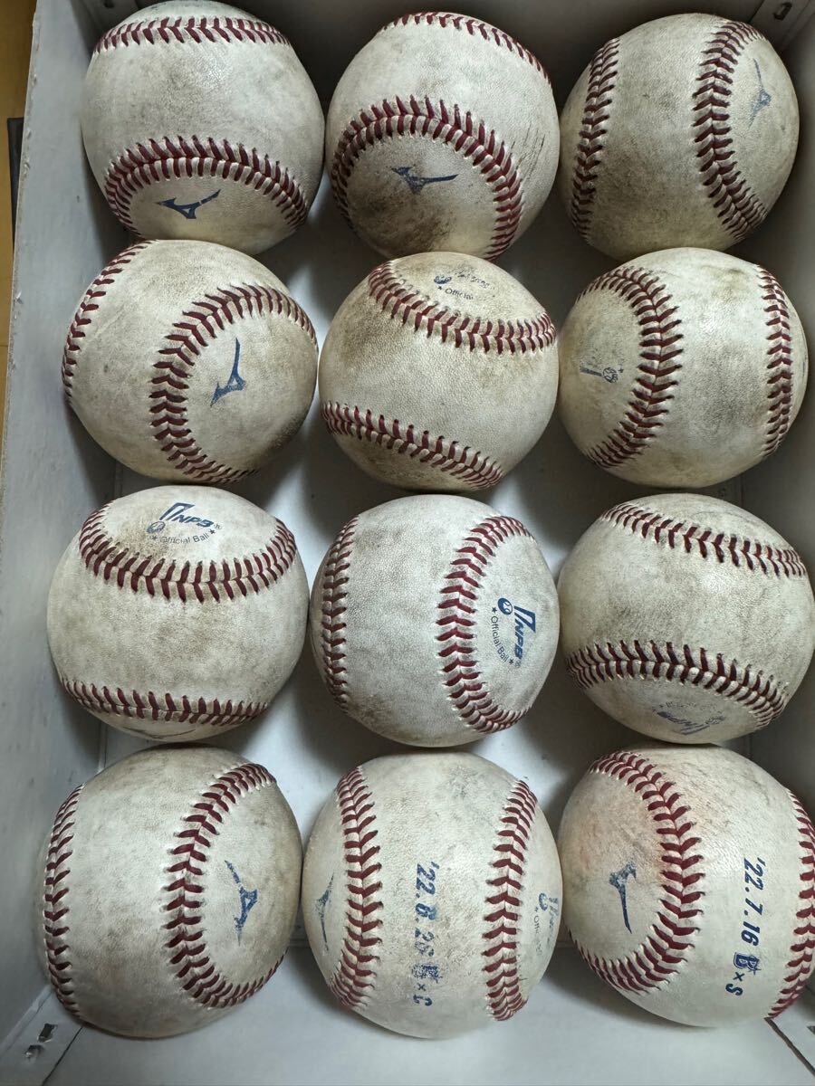NPB プロ野球公認球 1ダース