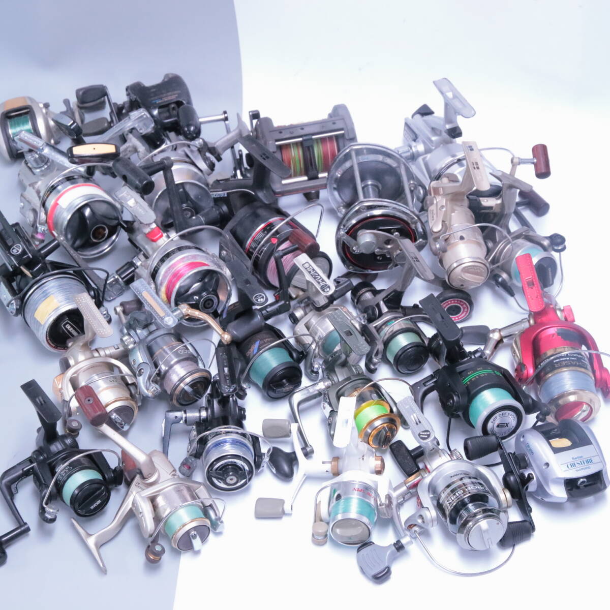 あ//A8674 　釣り道具　リール各種　Daiwa ダイワ/SHIMANO シマノ/RYOBI リョービ　他　いろいろまとめて　26点