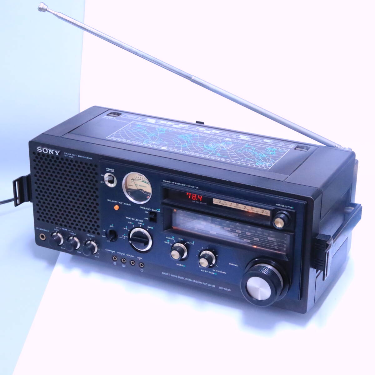 SONY ICF-6700 ５バンドマルチバンドレシーバー　BCLラジオ Amazon.co.jp: SONY ソニー ICF-6700 5バンドマルチバンド