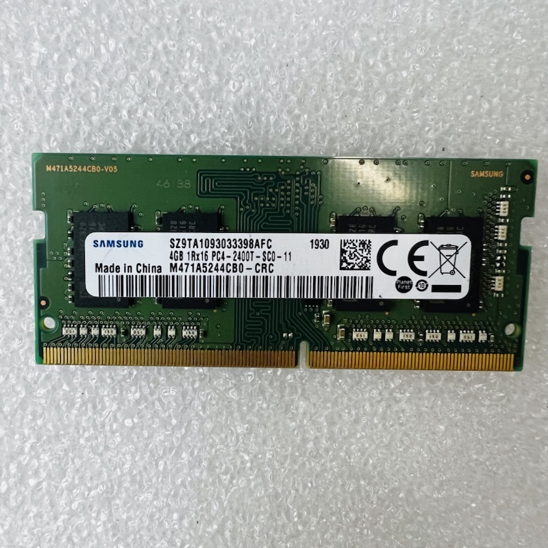260pin / DDR4 / PC4-19200 / 4GB / ノート用メモリ