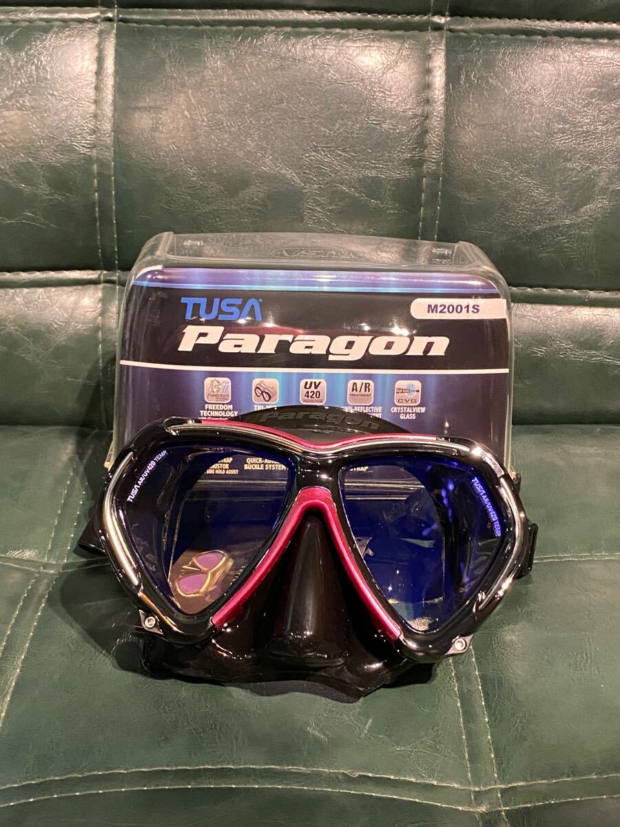 新品 TUSA PARAGON パラゴン ダイビング マスク M2001 SQB RPA M 新品 TUSA PARAGON パラゴン ダイビング マスク M2001 SQB RPA M