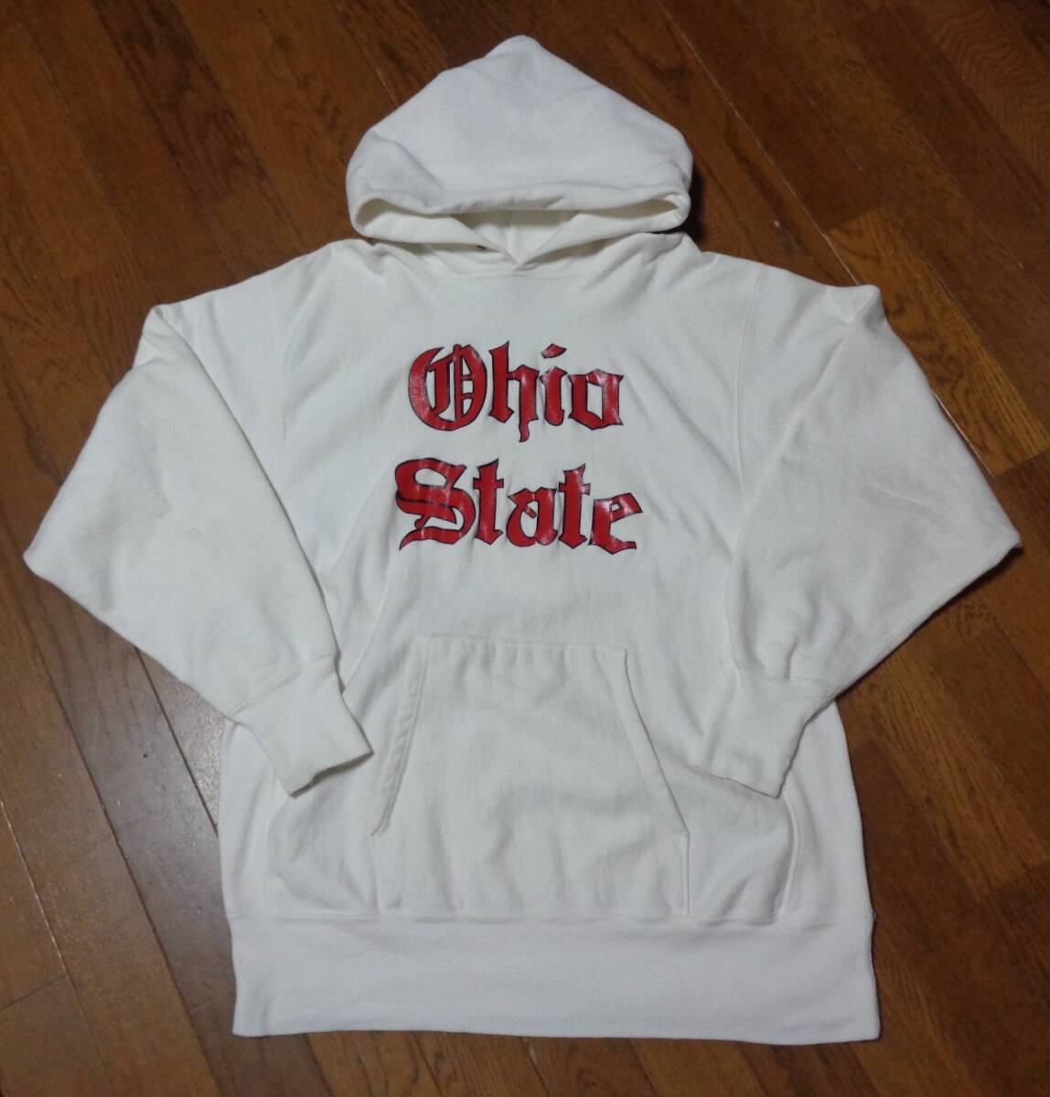 L/OhioStateオハイオ州立大学/90s刺繍タグ/チャンピオンChampion L/OhioStateオハイオ州立大学/90s刺繍タグ/チャンピオンChampion