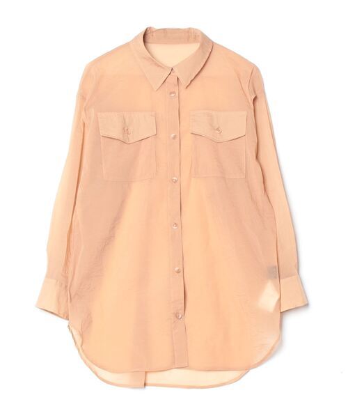 [UNITED TOKYO] long sleeve shirt 0 orange lady's 