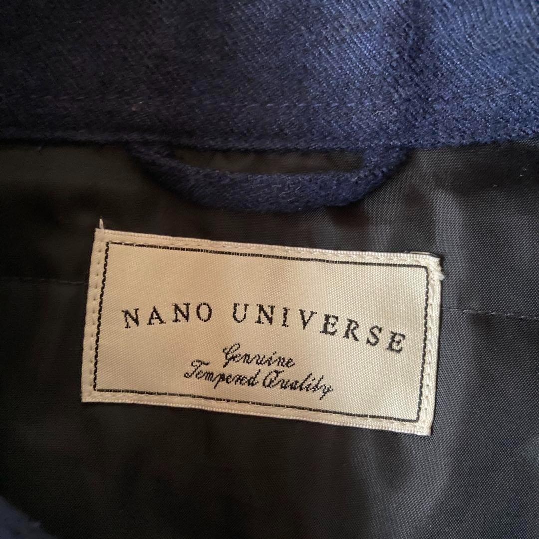美品 NANO UNIVERSE ナノユニバース ダウンジャケット ブルー 美品 NANO UNIVERSE ナノユニバース ダウンジャケット ブルー