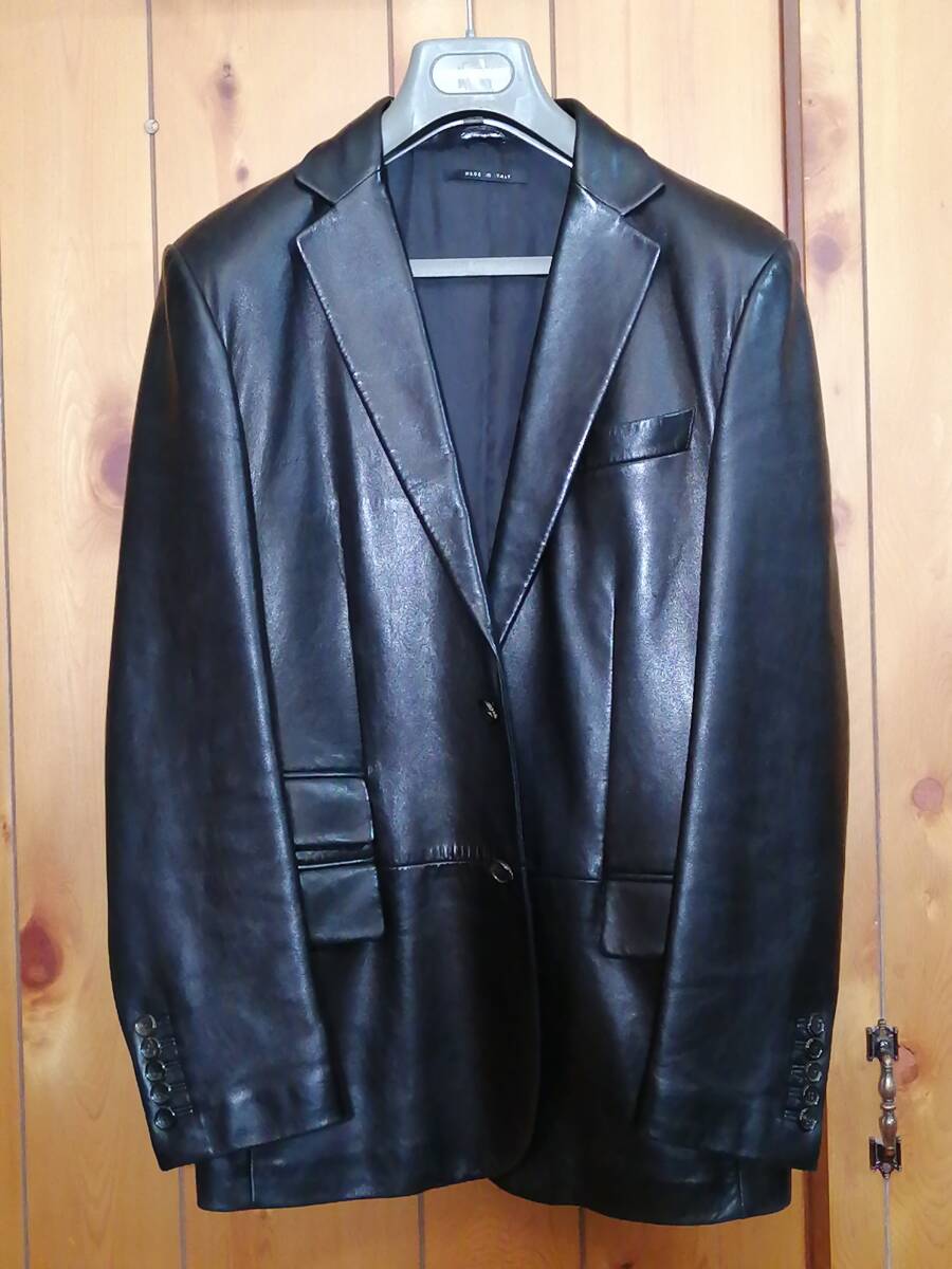 Yahoo!オークション - GUCCI グッチ レザージャケット 44 黒 Yahoo!オークション - GUCCI グッチ レザージャケット 44 黒