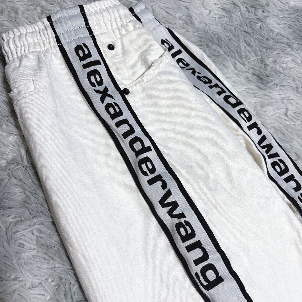 Alexander Wang アレキサンダーワン デニム サイドロゴ ジョガー Alexander Wang アレキサンダーワン デニム サイドロゴ ジョガー