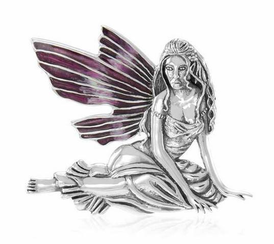 PS: Memorila Fairy Silver Enamel Pendant