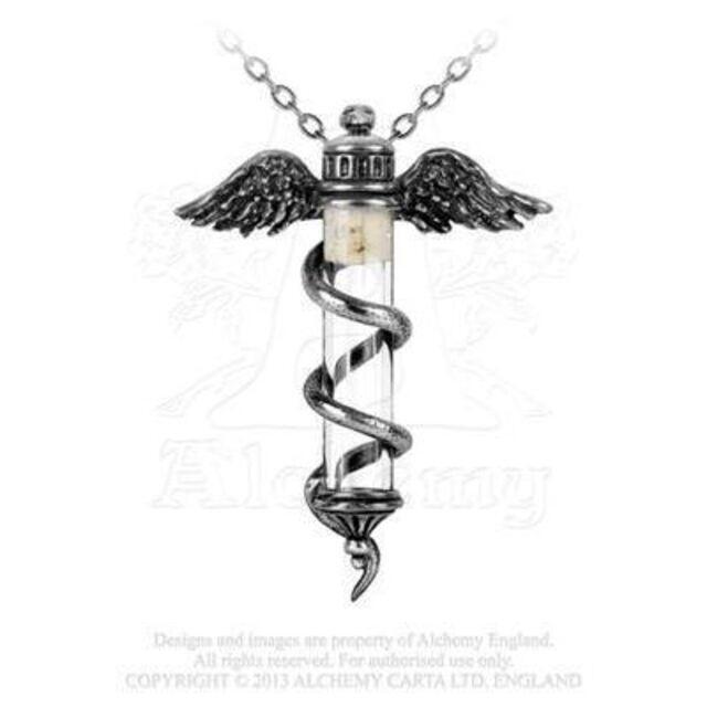 その他 ALCHEMY GOTHIC: Rod of Asclepius pendant