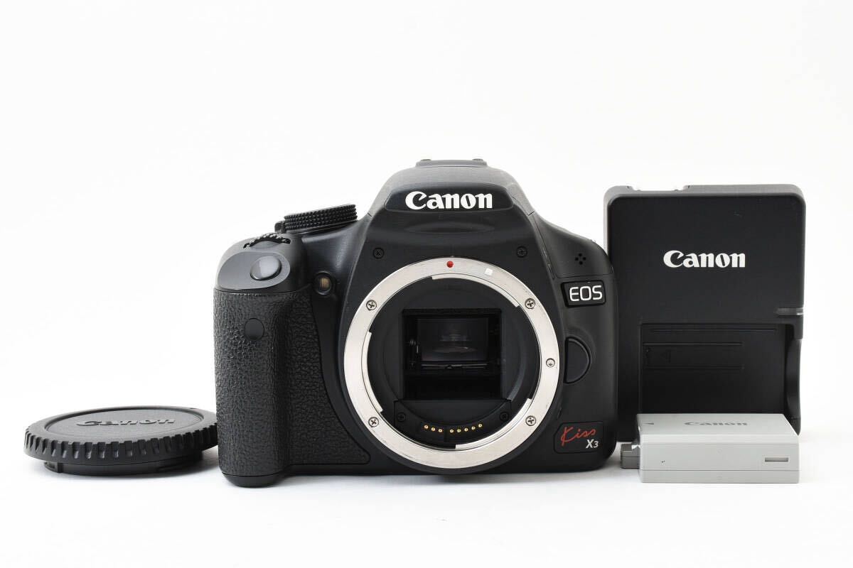 美品 Canon キャノン EOS Kiss X3 ボディ 動作確認 i-camera-shop_canon-eos-kiss-