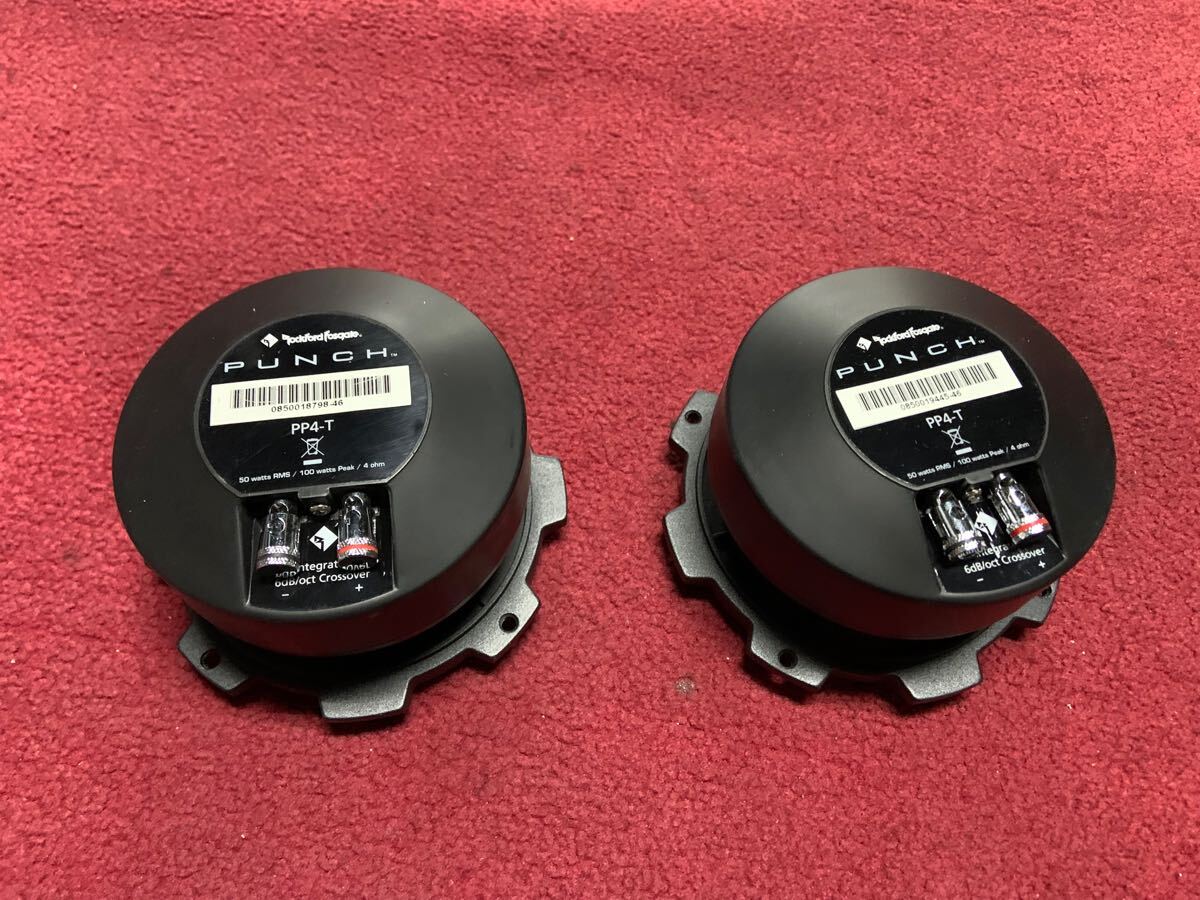 PP4-T ロックフォード Rockford Fosgate ツイーター 2個セット PP4-T ロックフォード Rockford Fosgate ツイーター 2個セット