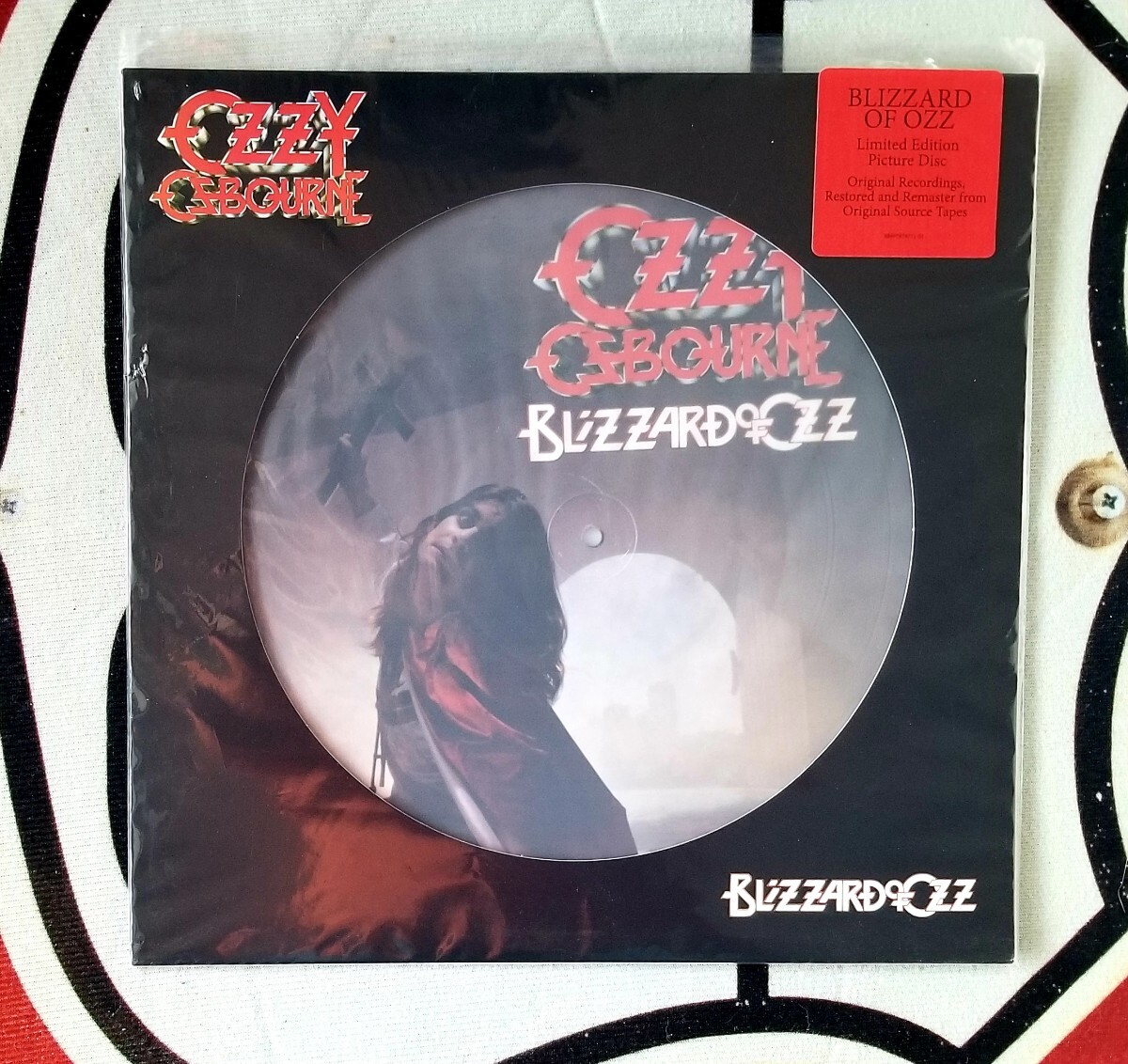 新品/未開封-ピクチャーレコード/オジーオズボーン/ランディーローズ/Blizzard of Ozz(Picture Disc Vinyl Lp)輸入盤
