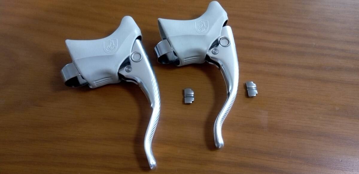 Campagnolo カンパニョーロ Cレコード期 コーラスグレード? ブレーキレバー 上出し・エアロ兼用 中古 美品